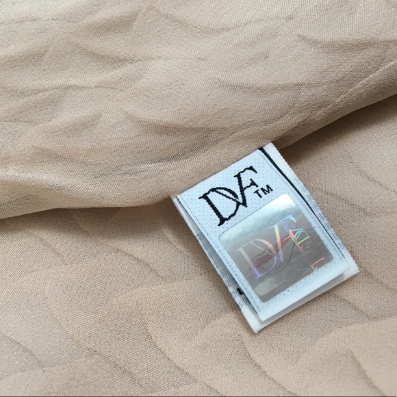 Diane Von Furstenberg DVF "DAYO" nude color dress - Picture 8 of 9