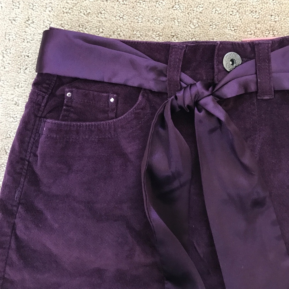 🇺🇦DONATED to Ukraine thru KidsCare- “So” purple velvet miniskirt - Picture 5 of 7