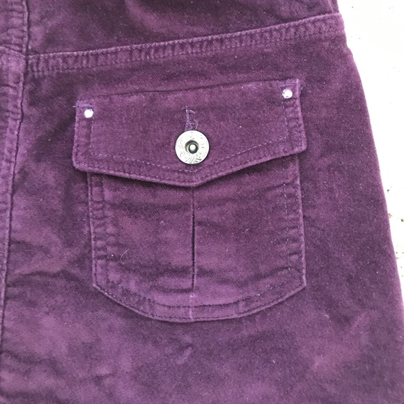 🇺🇦DONATED to Ukraine thru KidsCare- “So” purple velvet miniskirt - Picture 3 of 7
