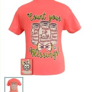 NWOT Girlie Girl Hot Pink T Shirt