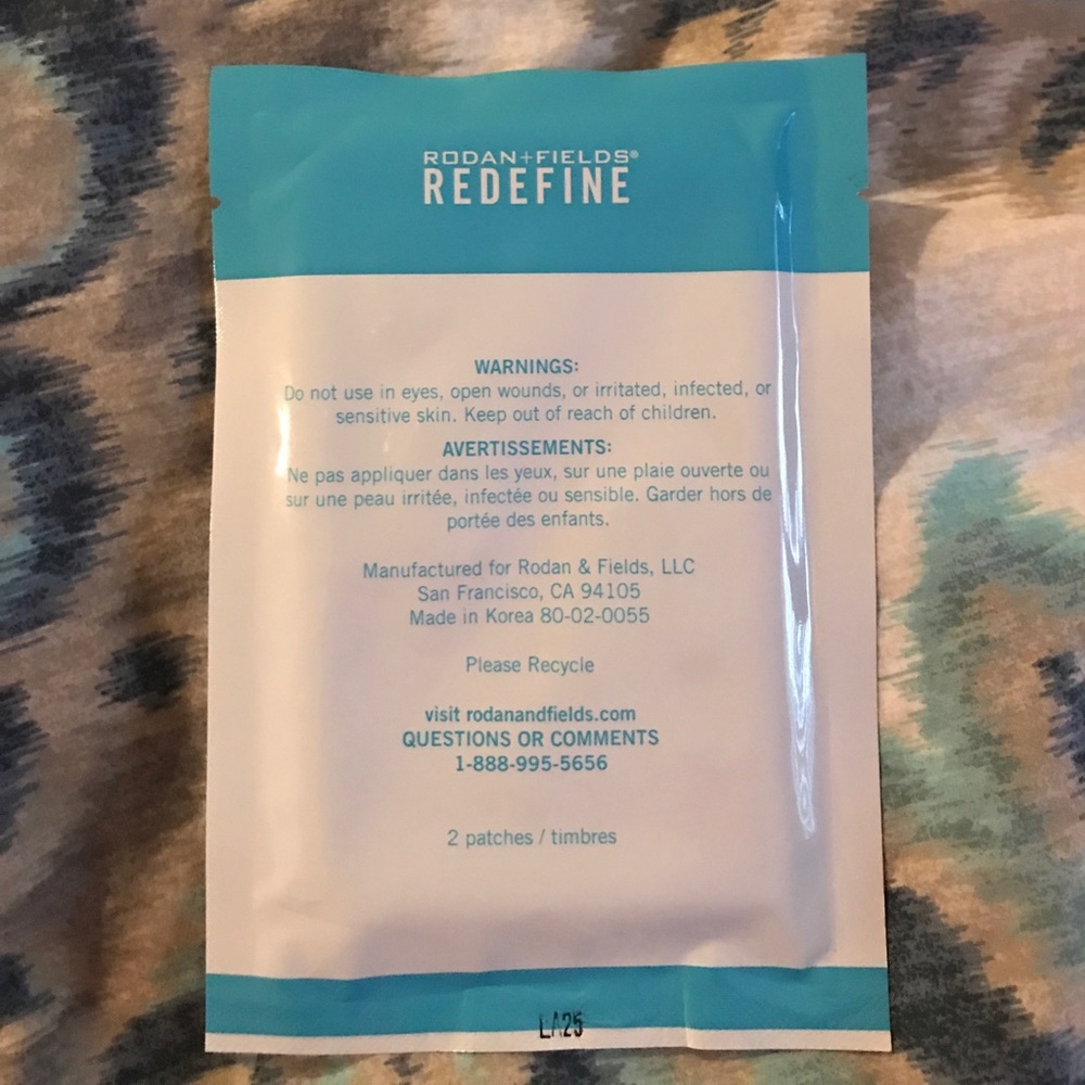 Rodan and fields acute care strips