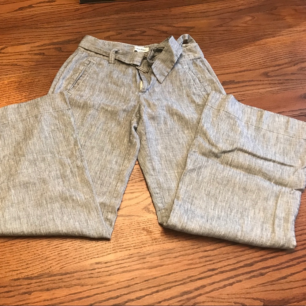 Calvin Klein Linen Pants