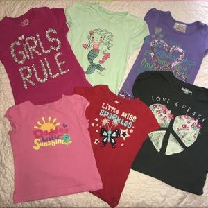 Girls 5T T-shirts