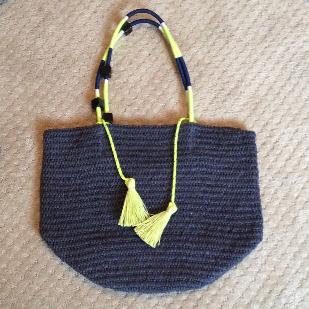 Straw never used Jcrew bag.