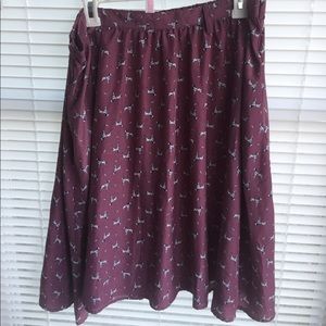 Xilaration US XXL Skirt Dog and Bone Print