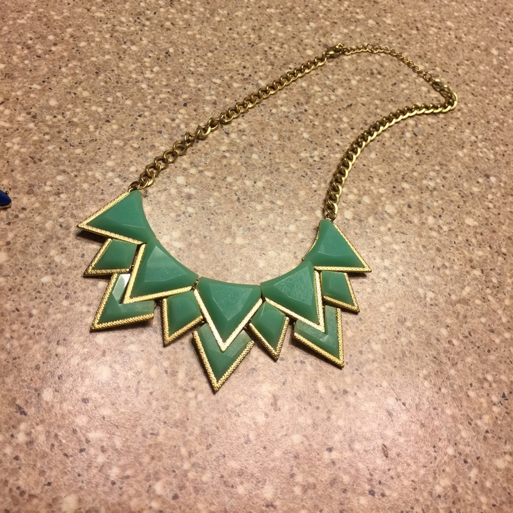 Teal Statement Necklace