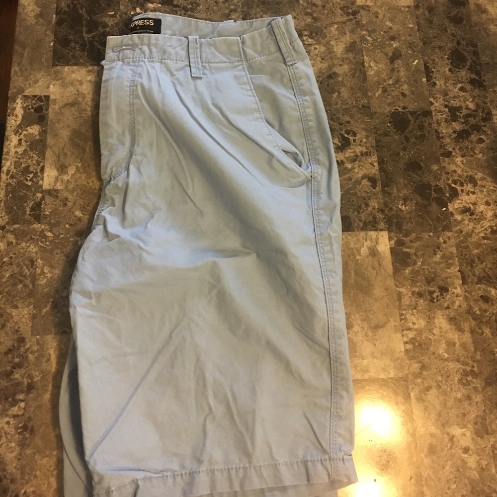 Express blue shorts