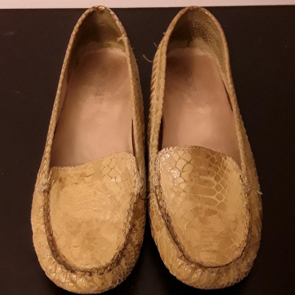 Aerosoles Croc Print Flats