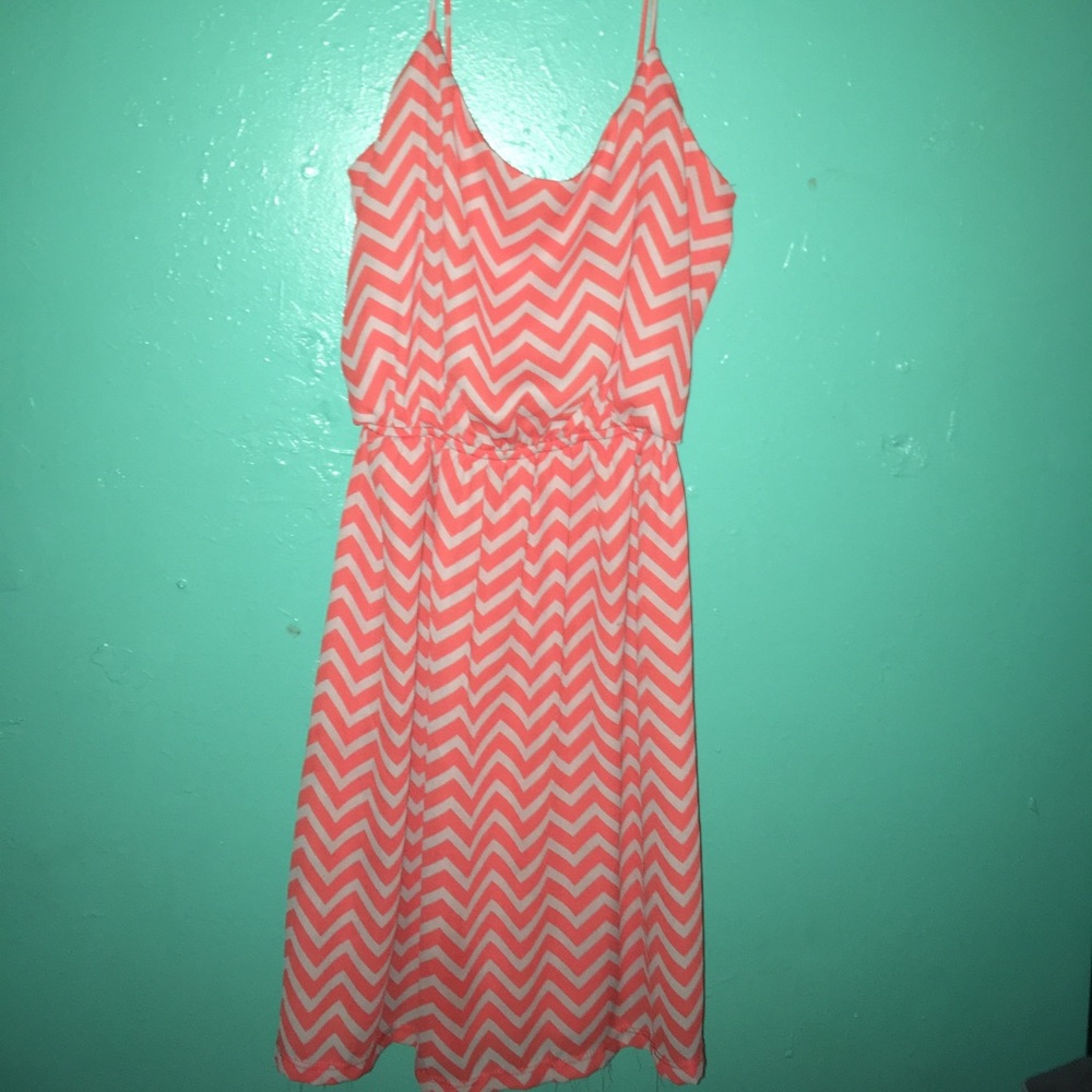 Chevron Striped Dress