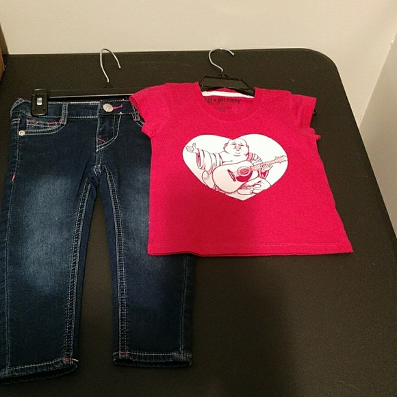 🎈 True Religion Girls 2 pc set, NWT, Sz 24 months - Picture 3 of 8