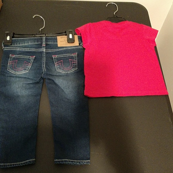 🎈 True Religion Girls 2 pc set, NWT, Sz 24 months - Picture 4 of 8