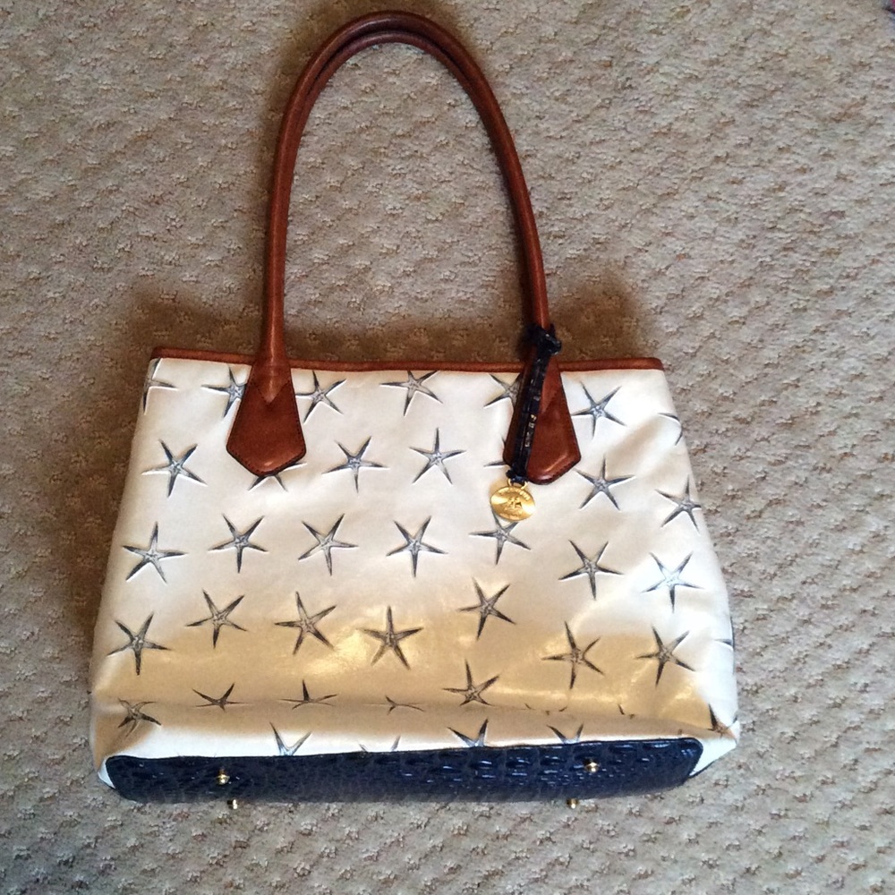 Brahmin shoulder bag, gently used.