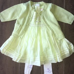 Janie and Jack dress 0-3 mos