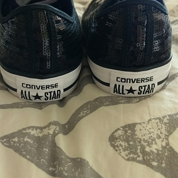 Black bling converse - Picture 3 of 3