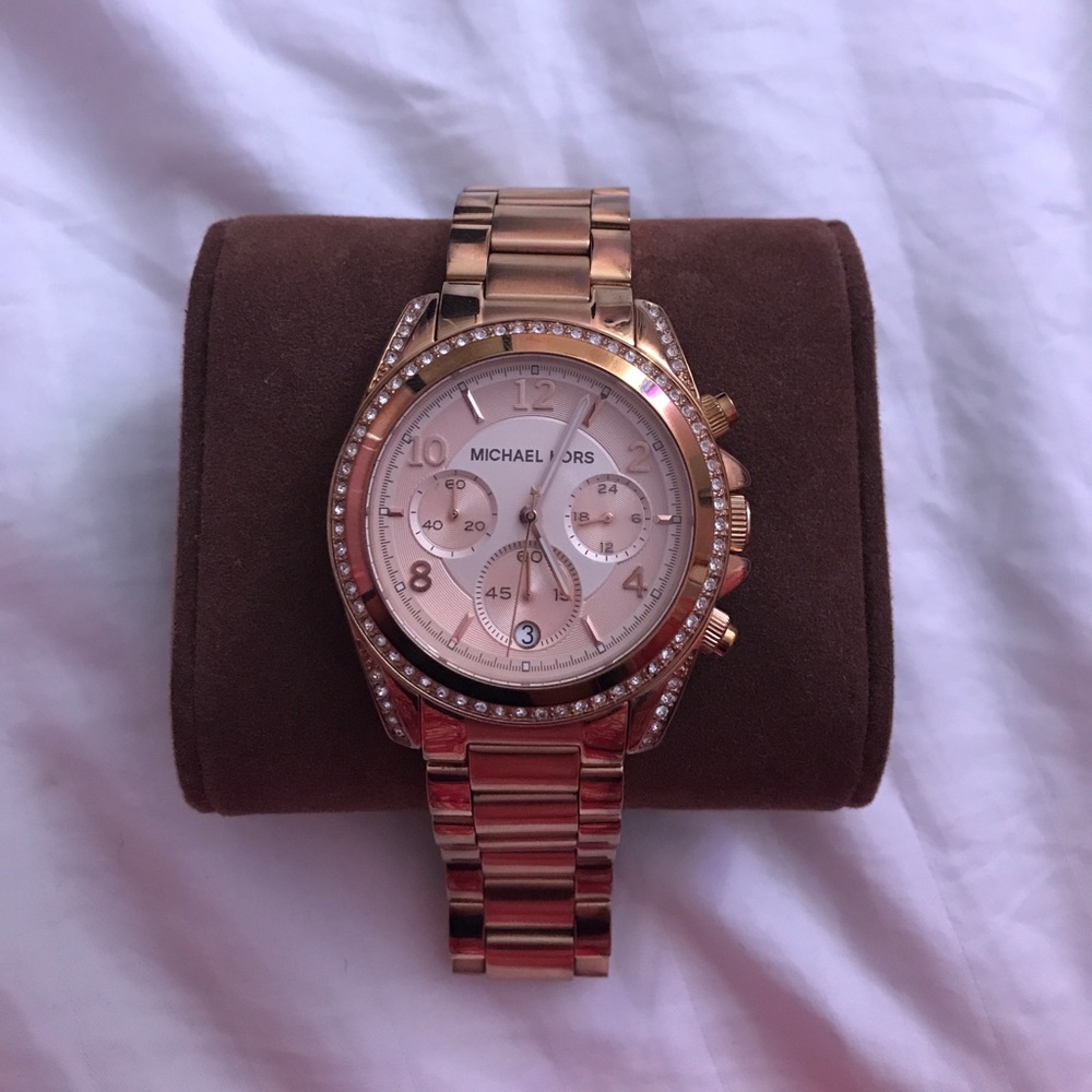 Rose Gold Blair watch
