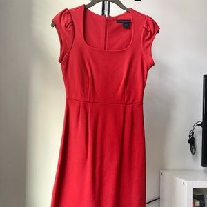 French Connection red dress
