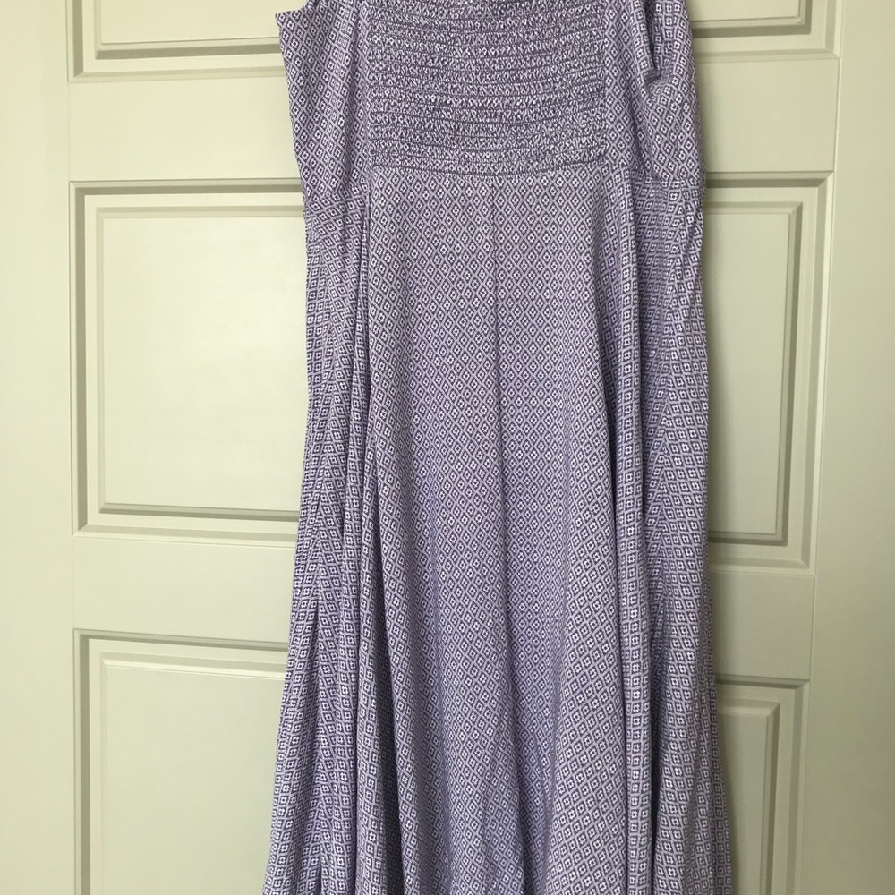 Purple Patterned Sundress - Picture 3 of 5