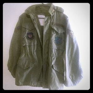 Air force style parka