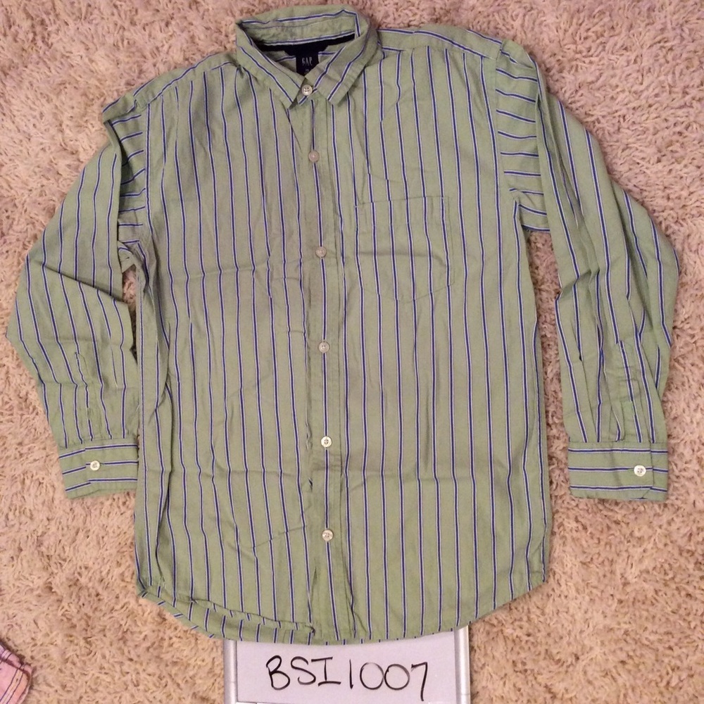 GAP Dress Shirt-Boy`s Size XL-12 ((BSI1007)