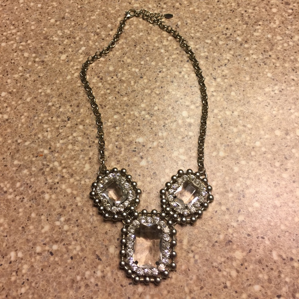 Rhinestone Statement Necklace