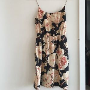 Silk jcrew dress autumn fall