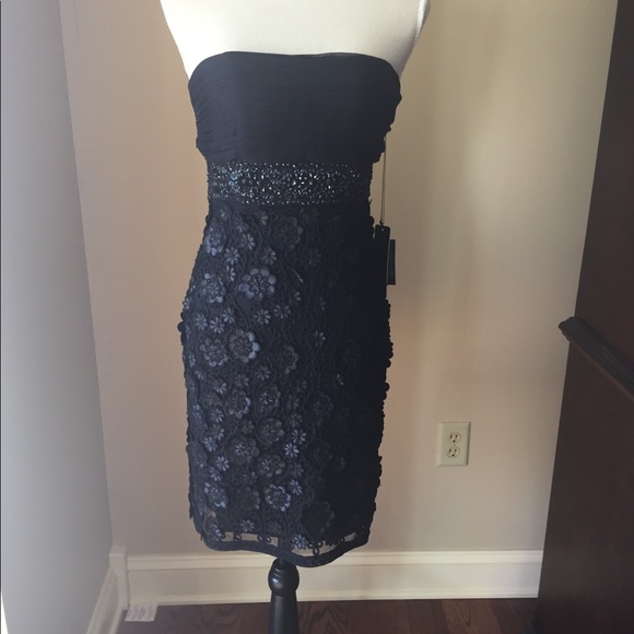 FIRM PRICE! No bundles or reductions!Sue Wong Nocturne Strapless Dress - Picture 3 of 8