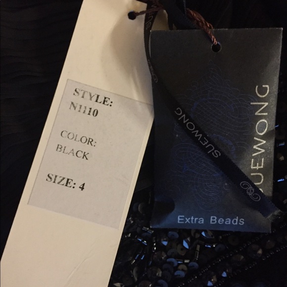 FIRM PRICE! No bundles or reductions!Sue Wong Nocturne Strapless Dress - Picture 7 of 8