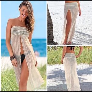 Beach/swimsuit cover up dress or skirt