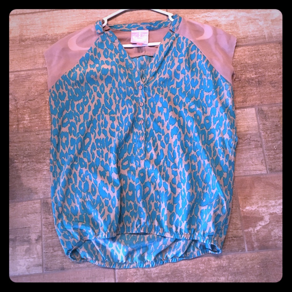 Leopard blouse