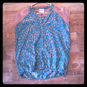 Leopard blouse