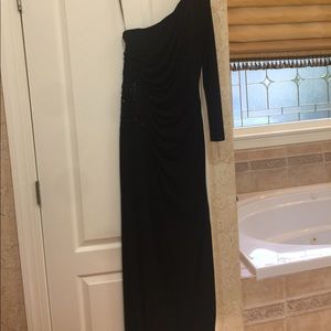 Black formal dress