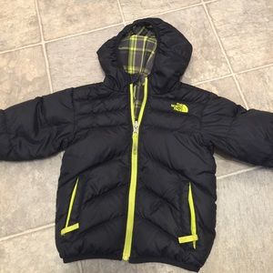 Boys North Face Reversible coat