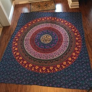 Wall hanging tapestry bedspread