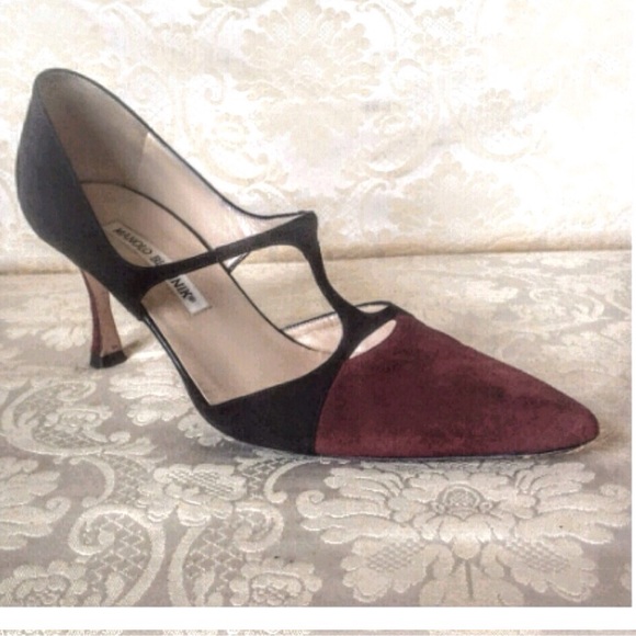 Manolo Blahnik Shoes - Manolo Blahnik colorblock shoes
