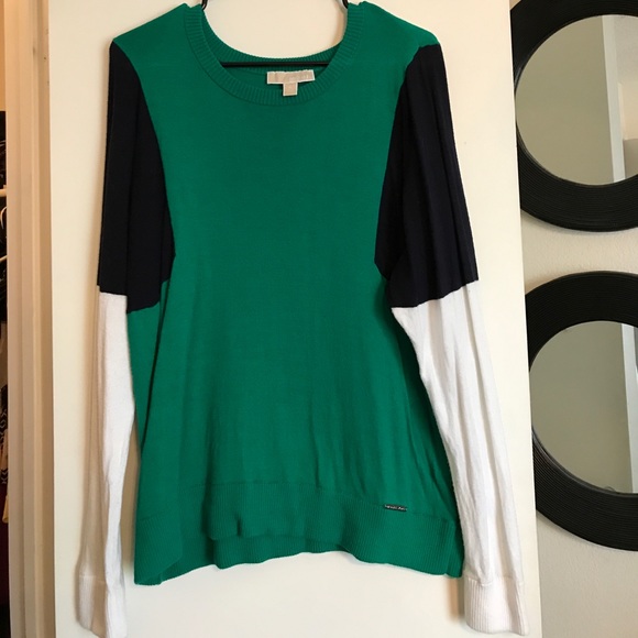 Michael Kors color block sweater - Picture 1 of 3