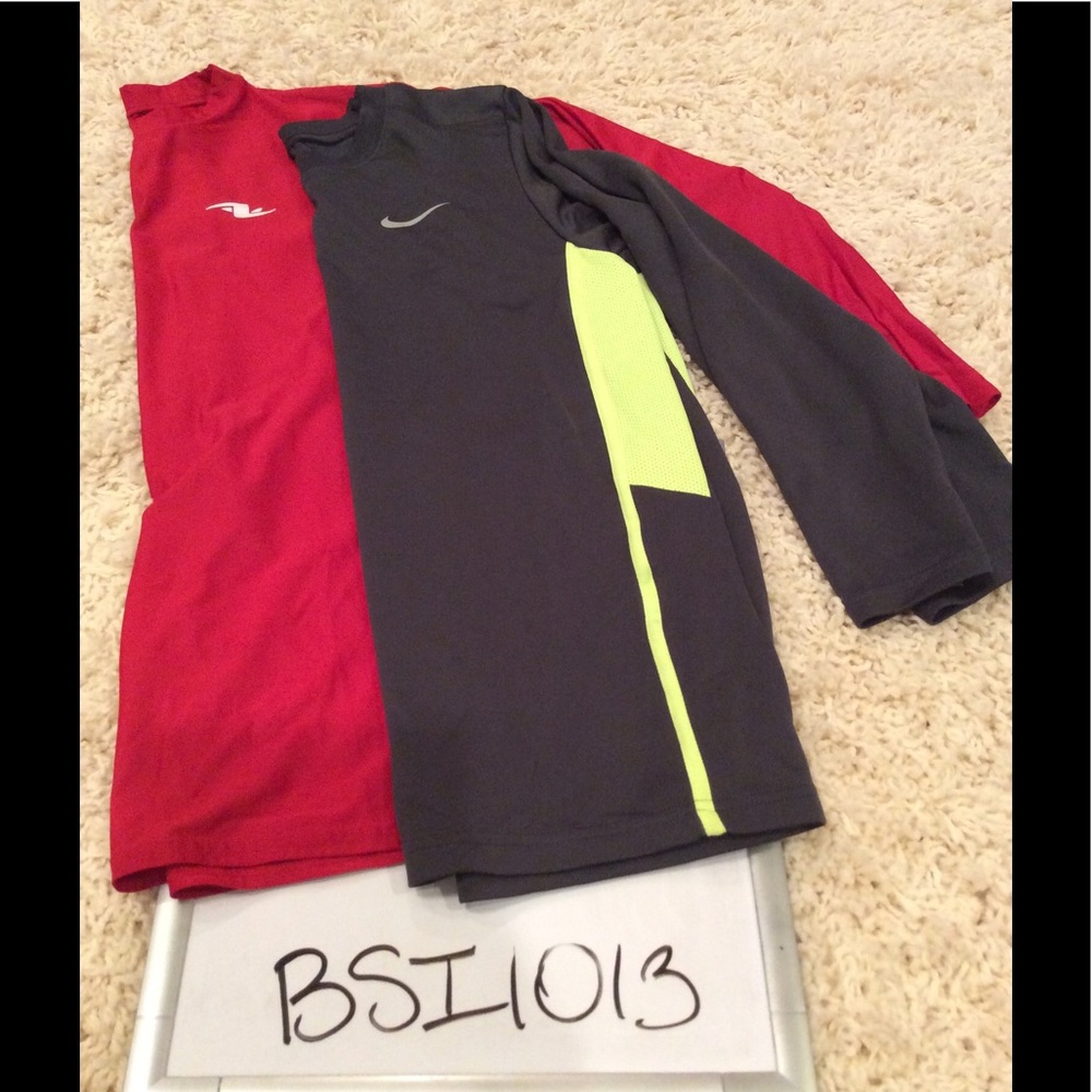 Boys Athletic Shirts, Size Youth M. (BSI1013)