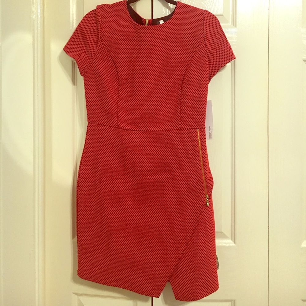 Medium kensie “rich red” combo Dress