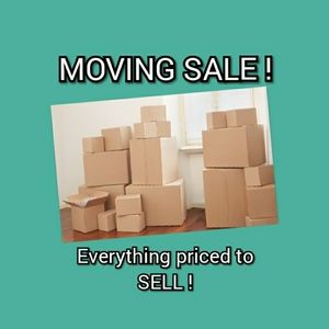 Moving Sale.... Everything marked down !!!