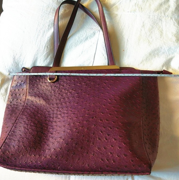 Vegan leather Italian lightweight Tote - Picture 6 of 8
