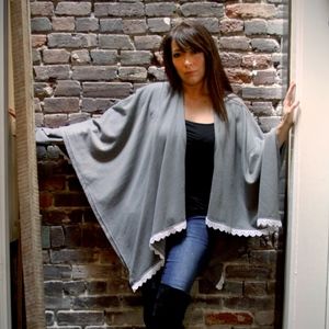 NWT - Catherine Shawl-Hemp and organic cotton