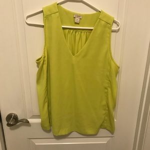 J Crew Sleeveless blouse
