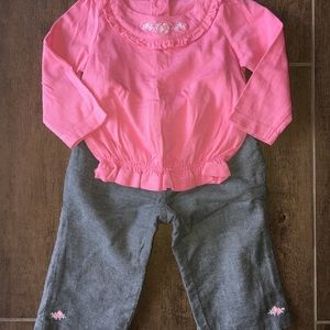Janie and Jack shirt and pants