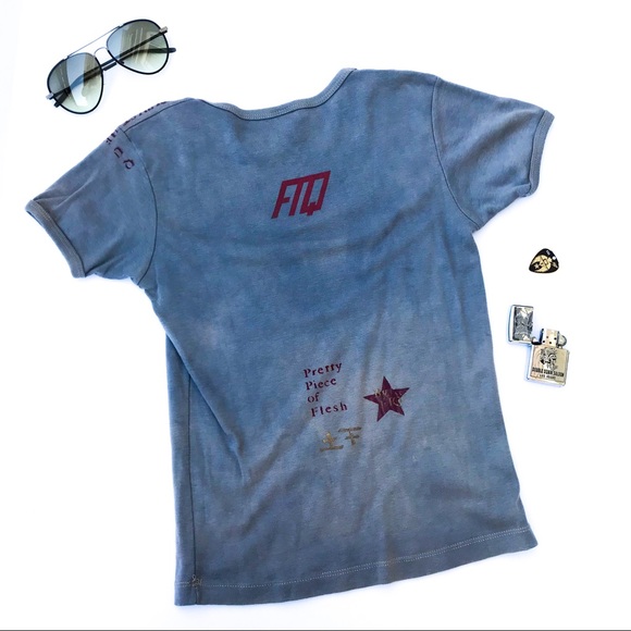 One of a Kind- Hand-Painted by FTQ Graphic T Small - Picture 2 of 7