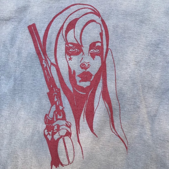 One of a Kind- Hand-Painted by FTQ Graphic T Small - Picture 6 of 7