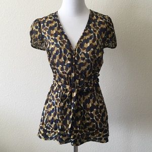 BCBG Maxazria silk top