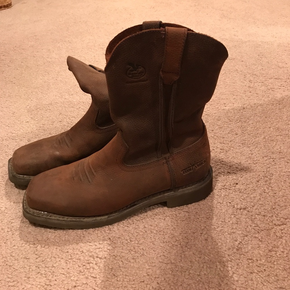 Georgia Boot Carbo-Tec Wellington Work Boot