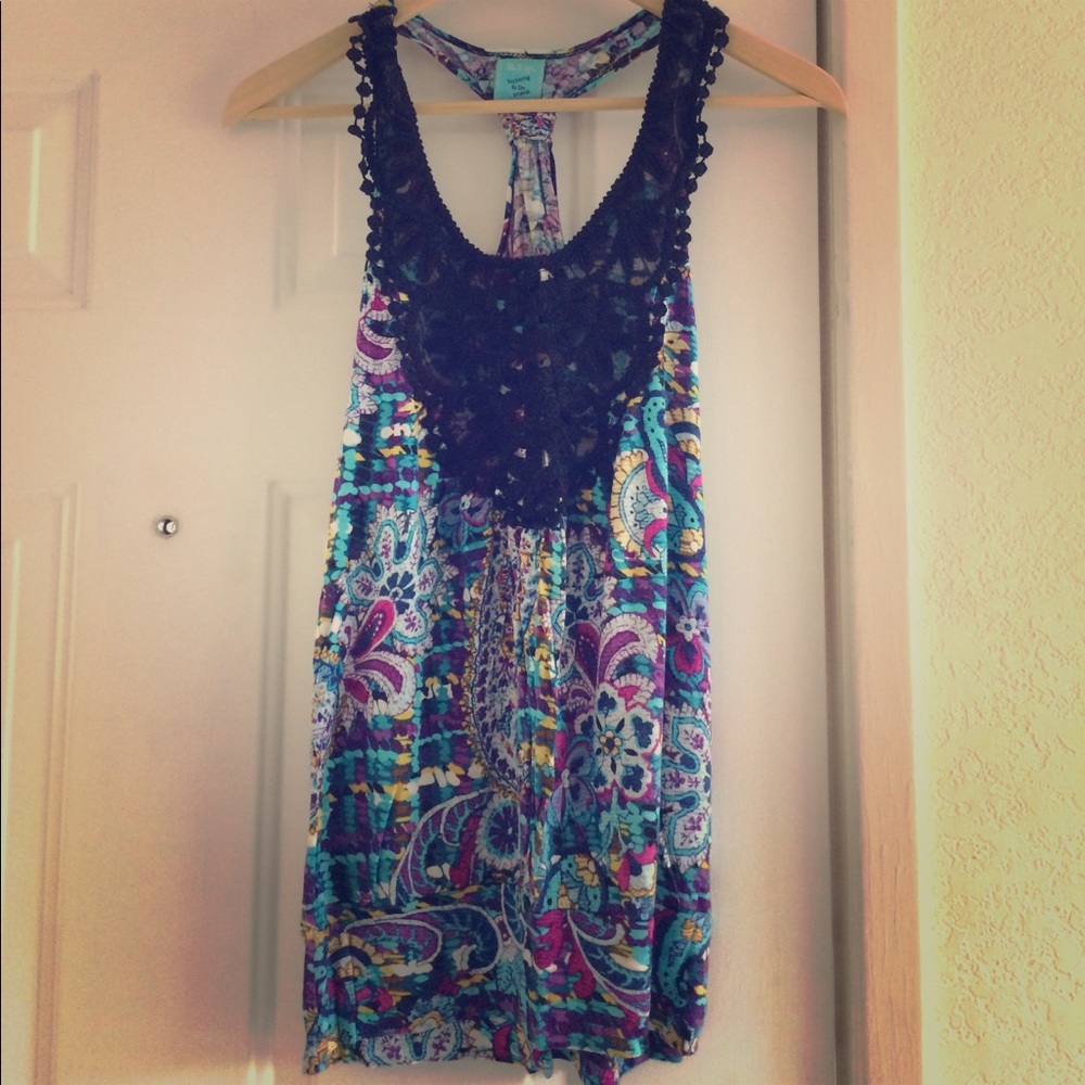 Bright summery racerback