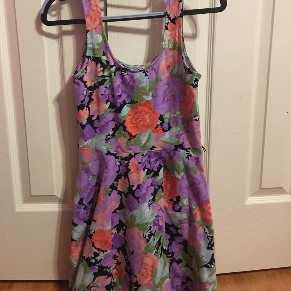 Cute floral skater dress