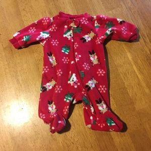 Holiday Time Preemie Sleeper