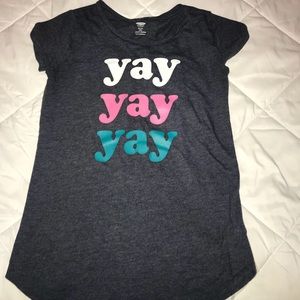 Gray shirt for girls size XL